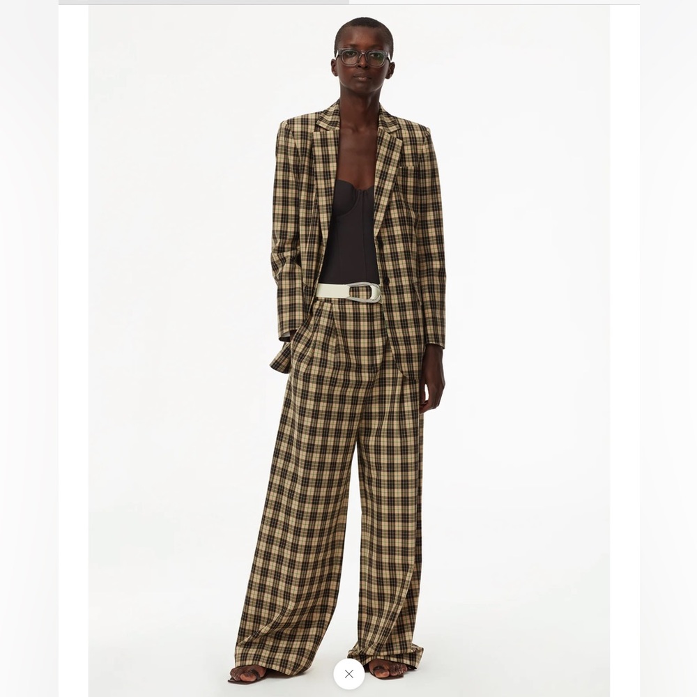 Tibi Tristan Plaid Blazer, New without tags.